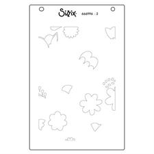 Sizzix Stencils By Catherine Pooler - Happy Garden